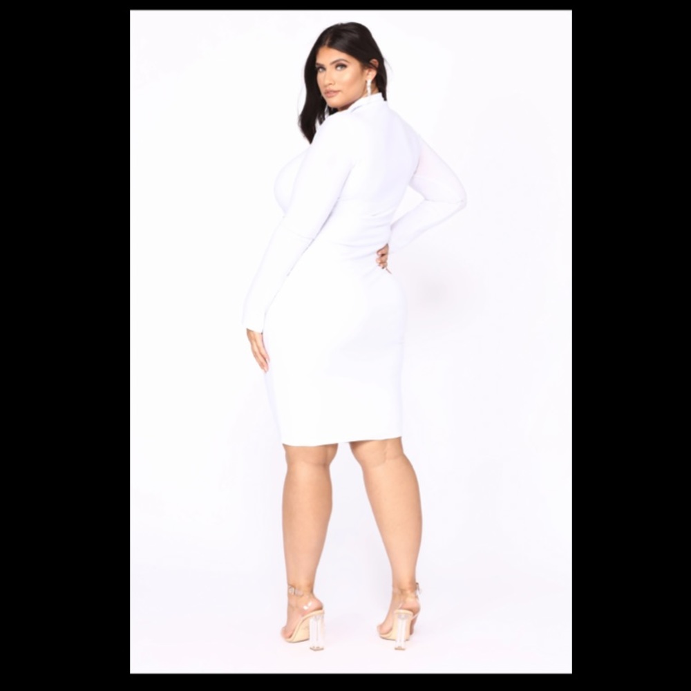 Fashion Nova white dress